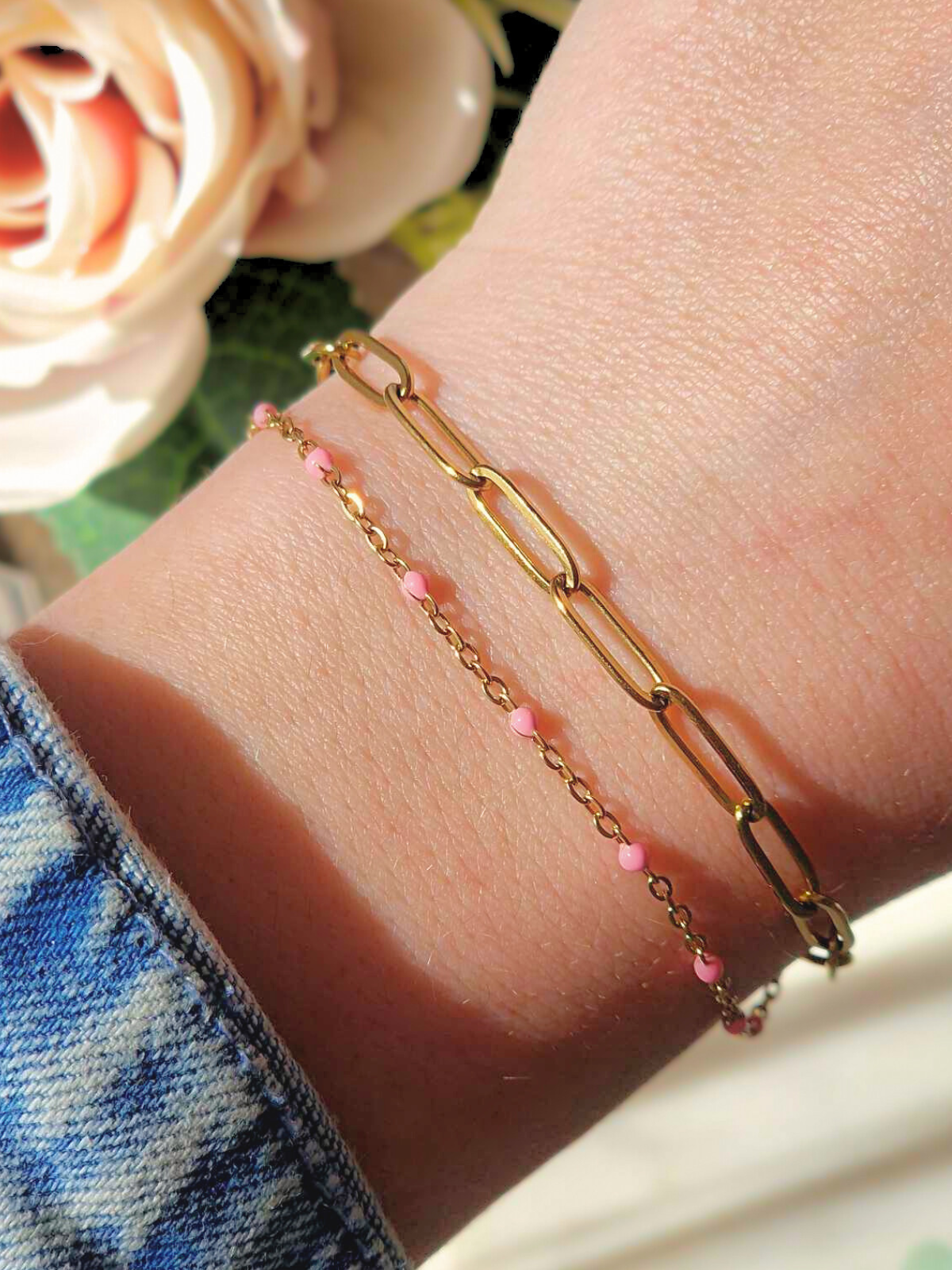 Bracelet Double chaine