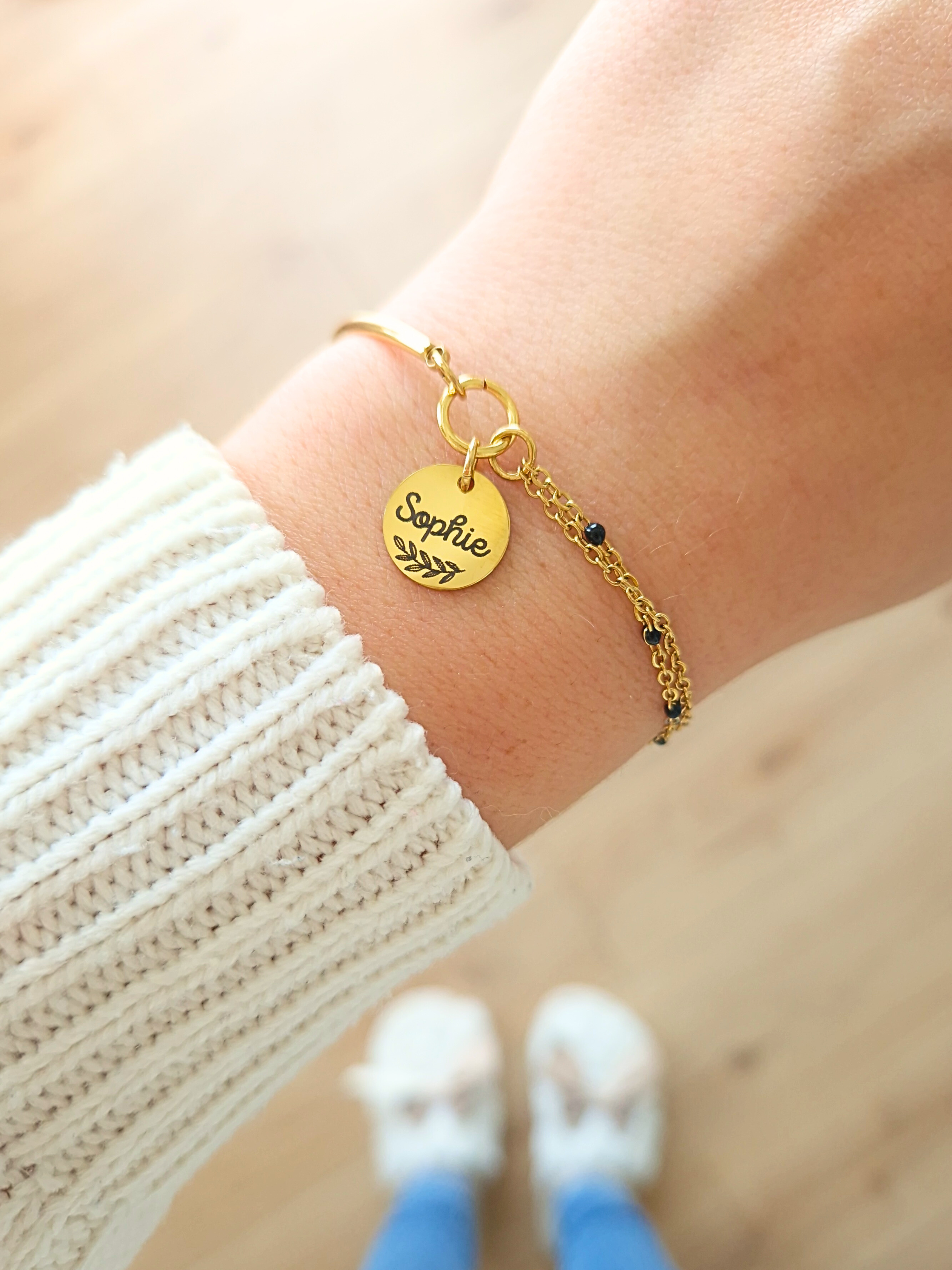Bracelet demi-jonc | Mathilde Intemporelle