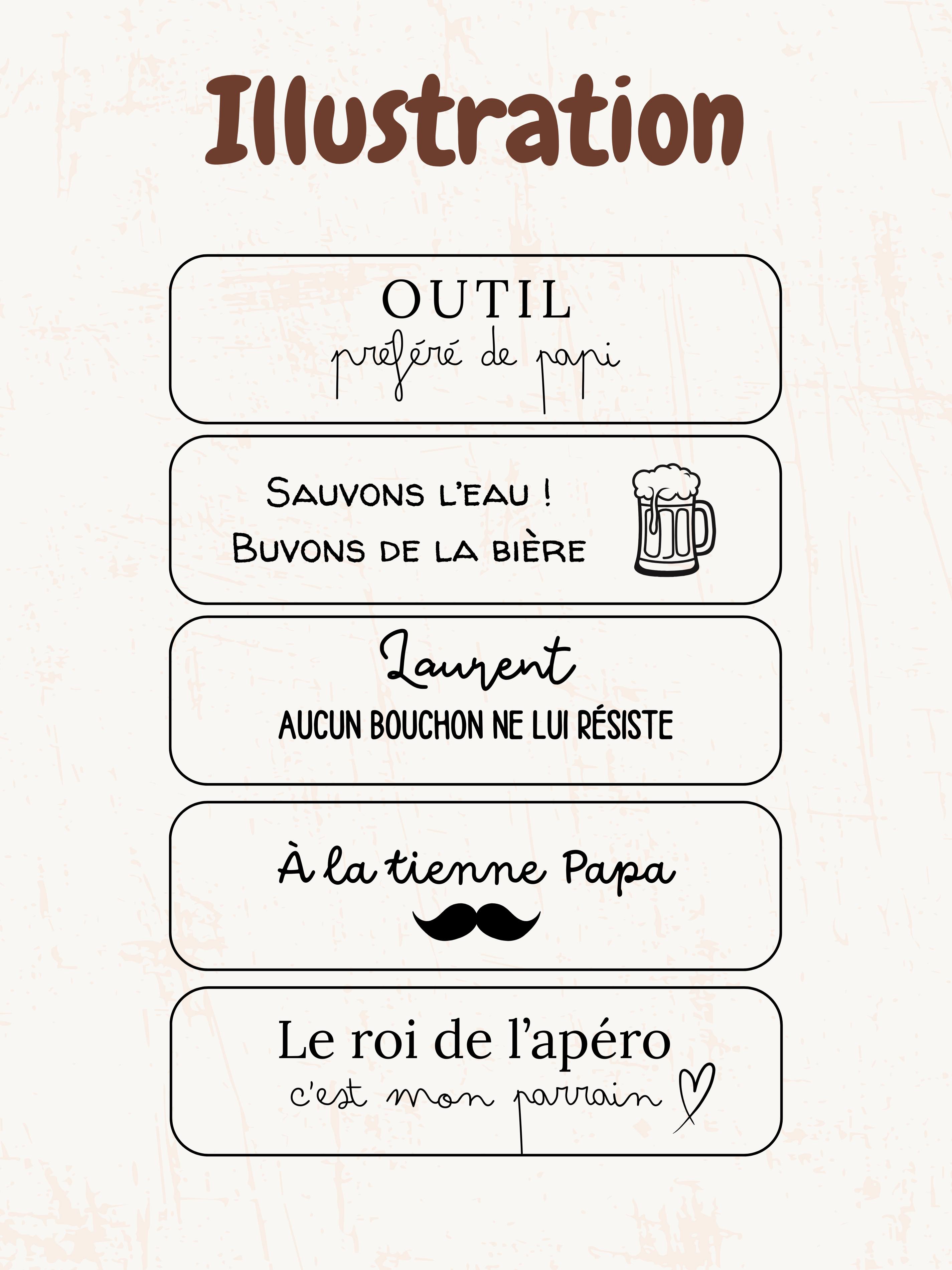 Décapsuleur personnalisé – Gravure au choix ou illustration