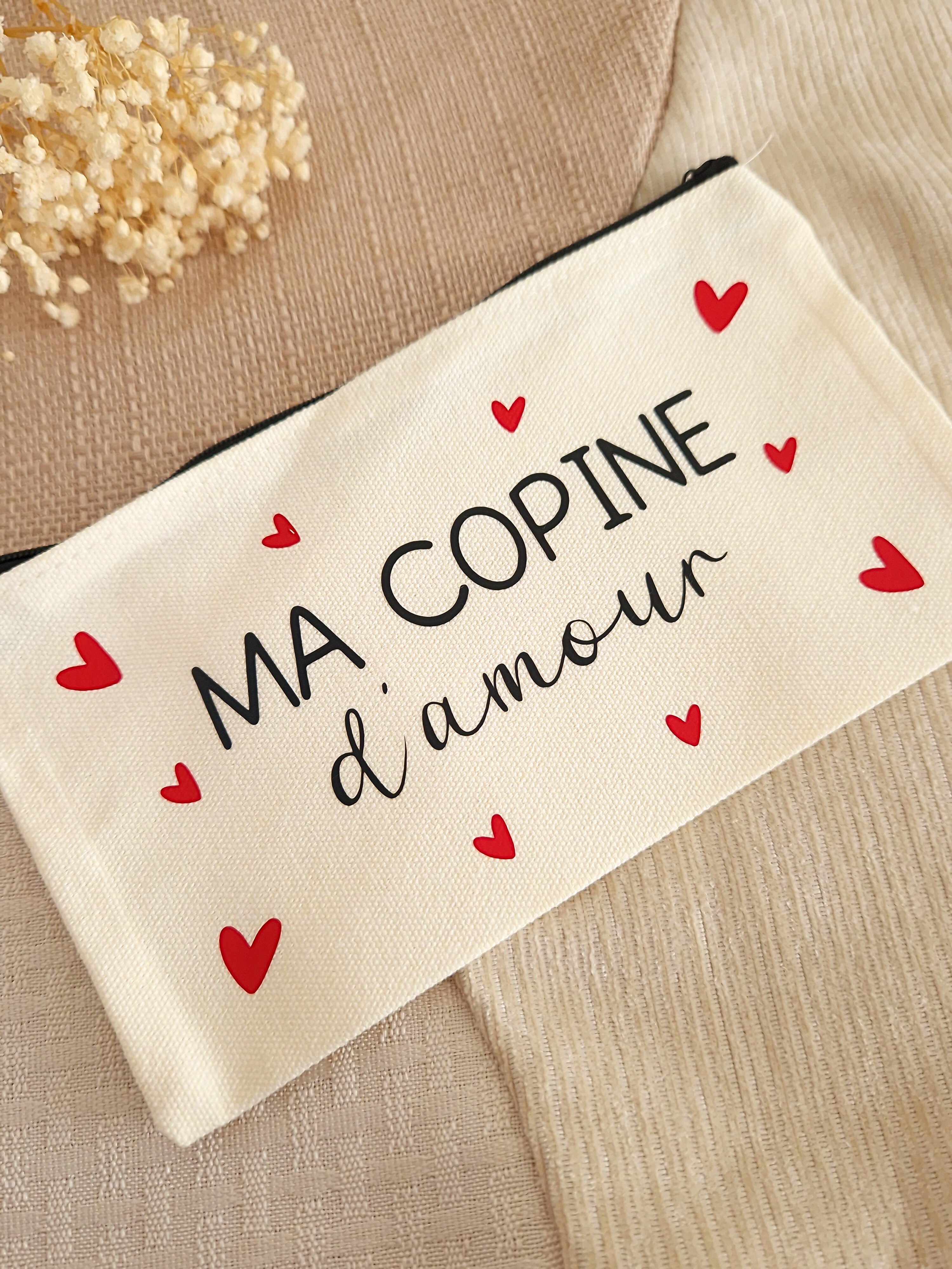 Pochette personnalisée "… d’amour"