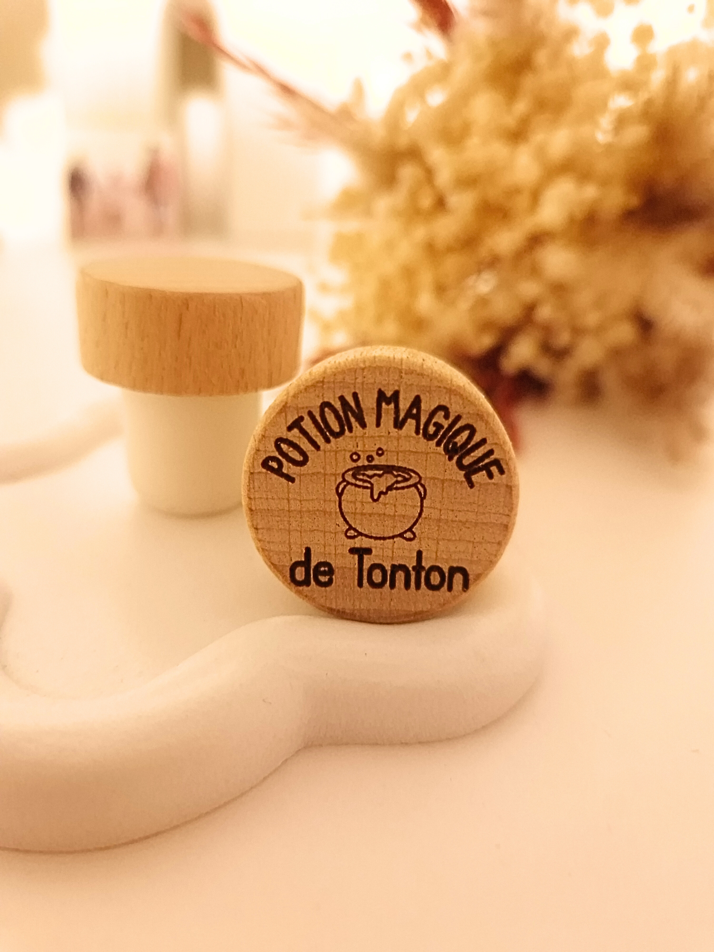 Bouchon de bouteille de vin personnalisé