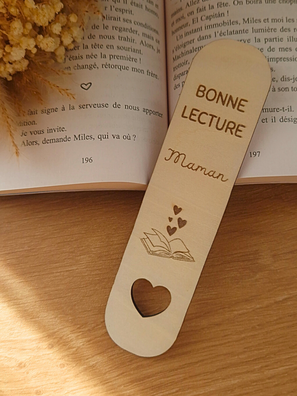 Marque page - Bonne lecture