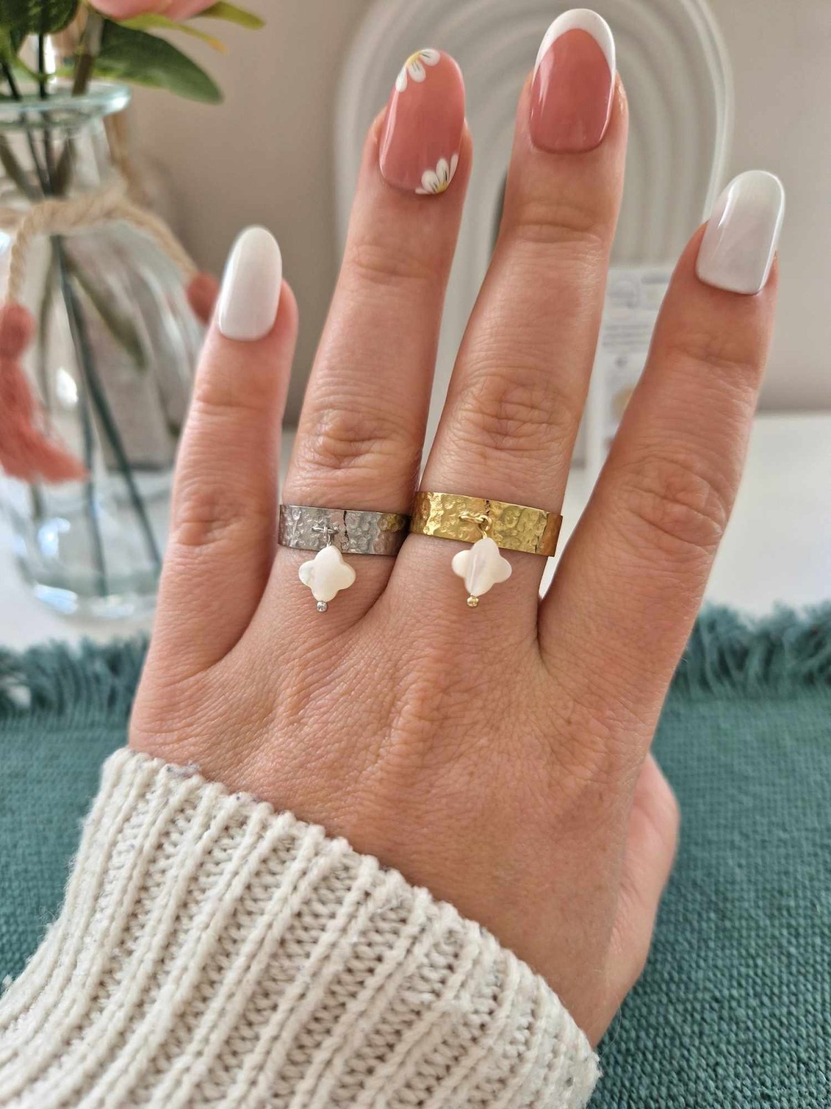 Bague TREFLE - malliacreation