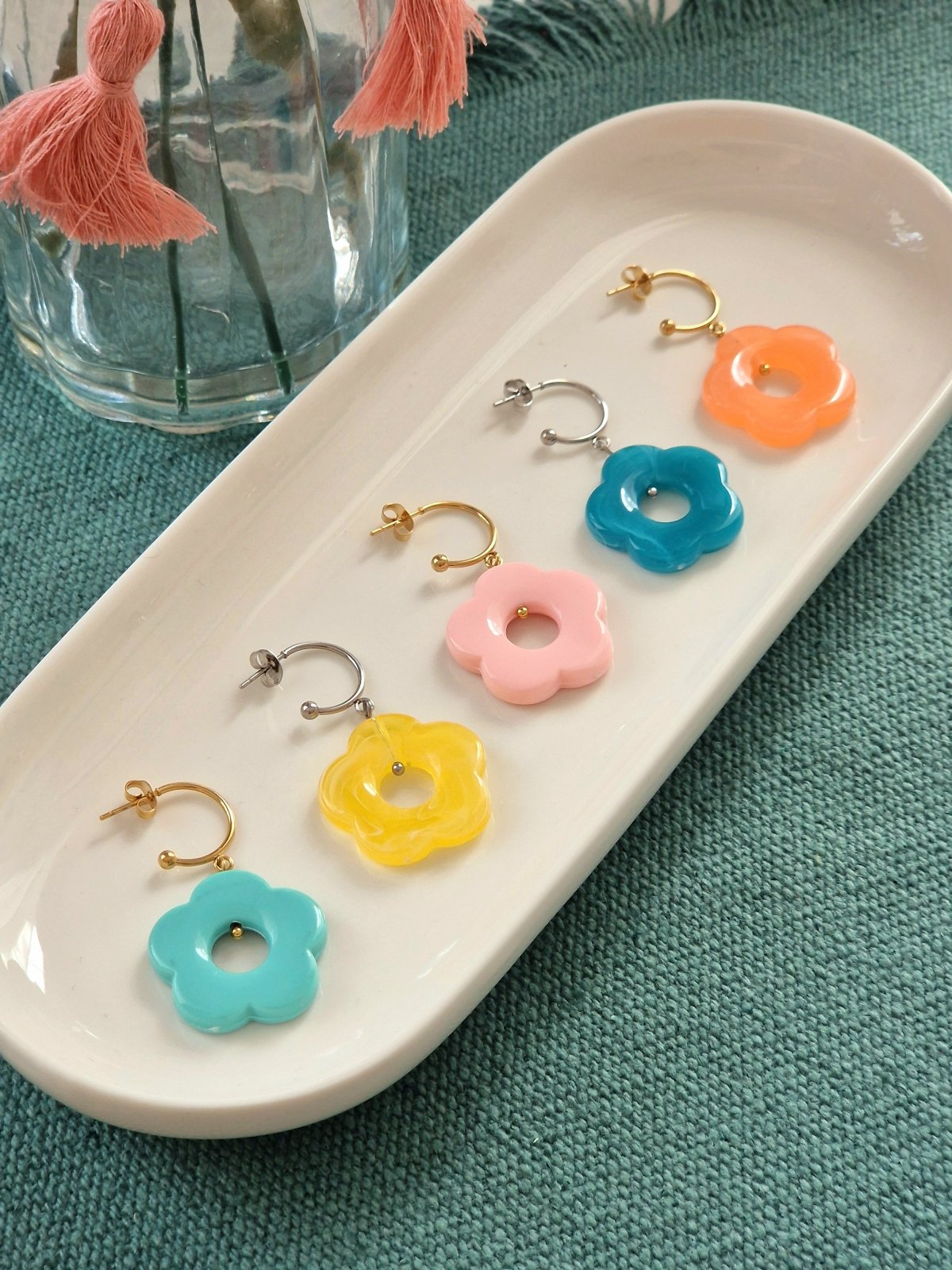 Boucles d'oreille PRUNE - malliacreation