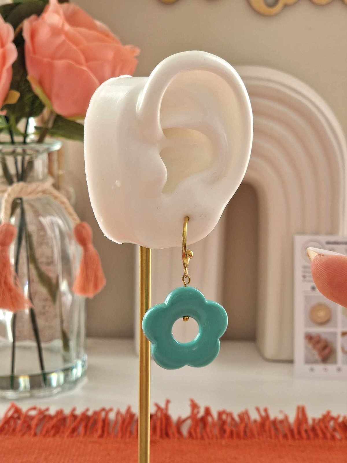 Boucles d'oreille PRUNE - malliacreation