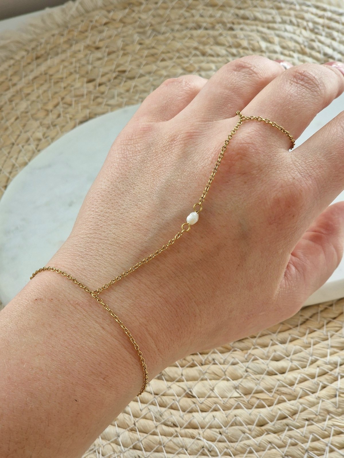 Bracelet bague - malliacreation