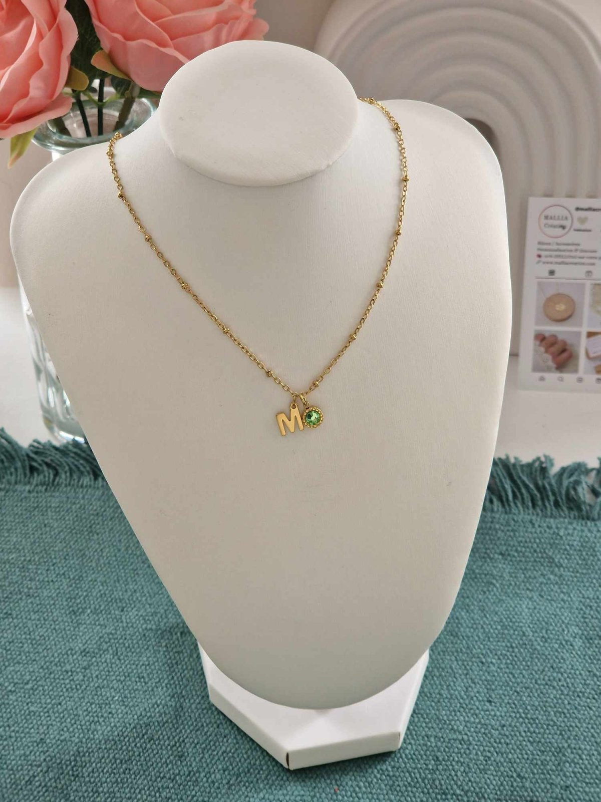 Collier NAISSANCE à personnaliser - malliacreation