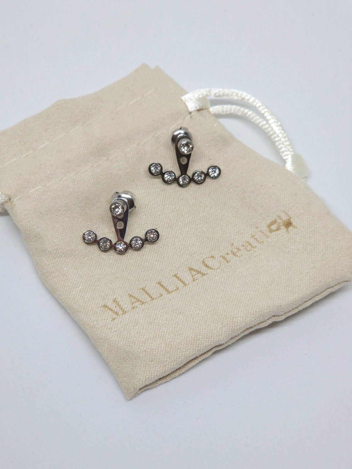 Boucle d'oreille JEN - malliacreation