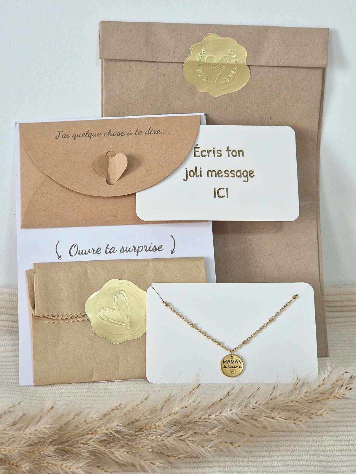 Enveloppe à message à personnaliser