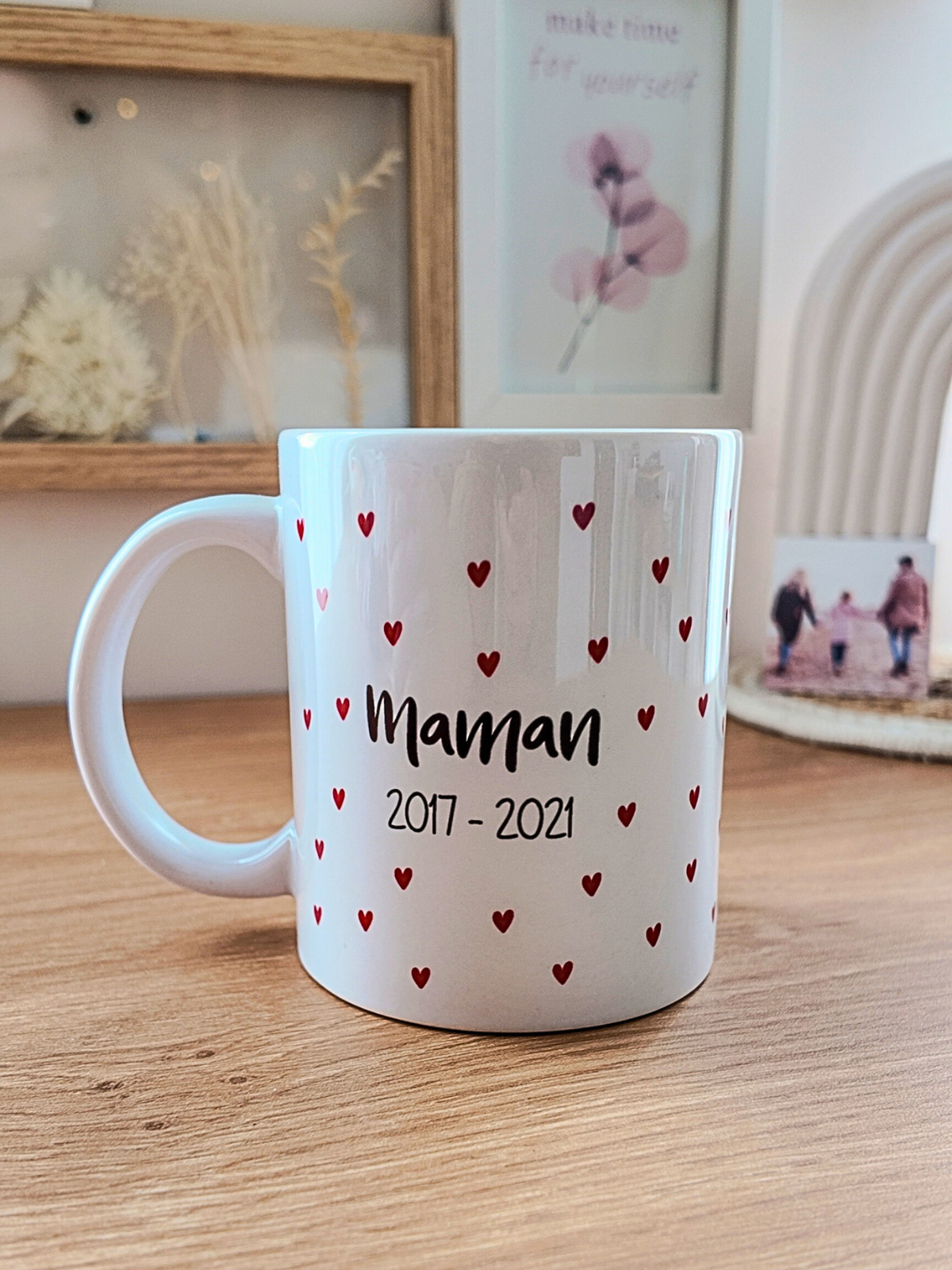 Tasse personnalisée – Nom & années marquantes