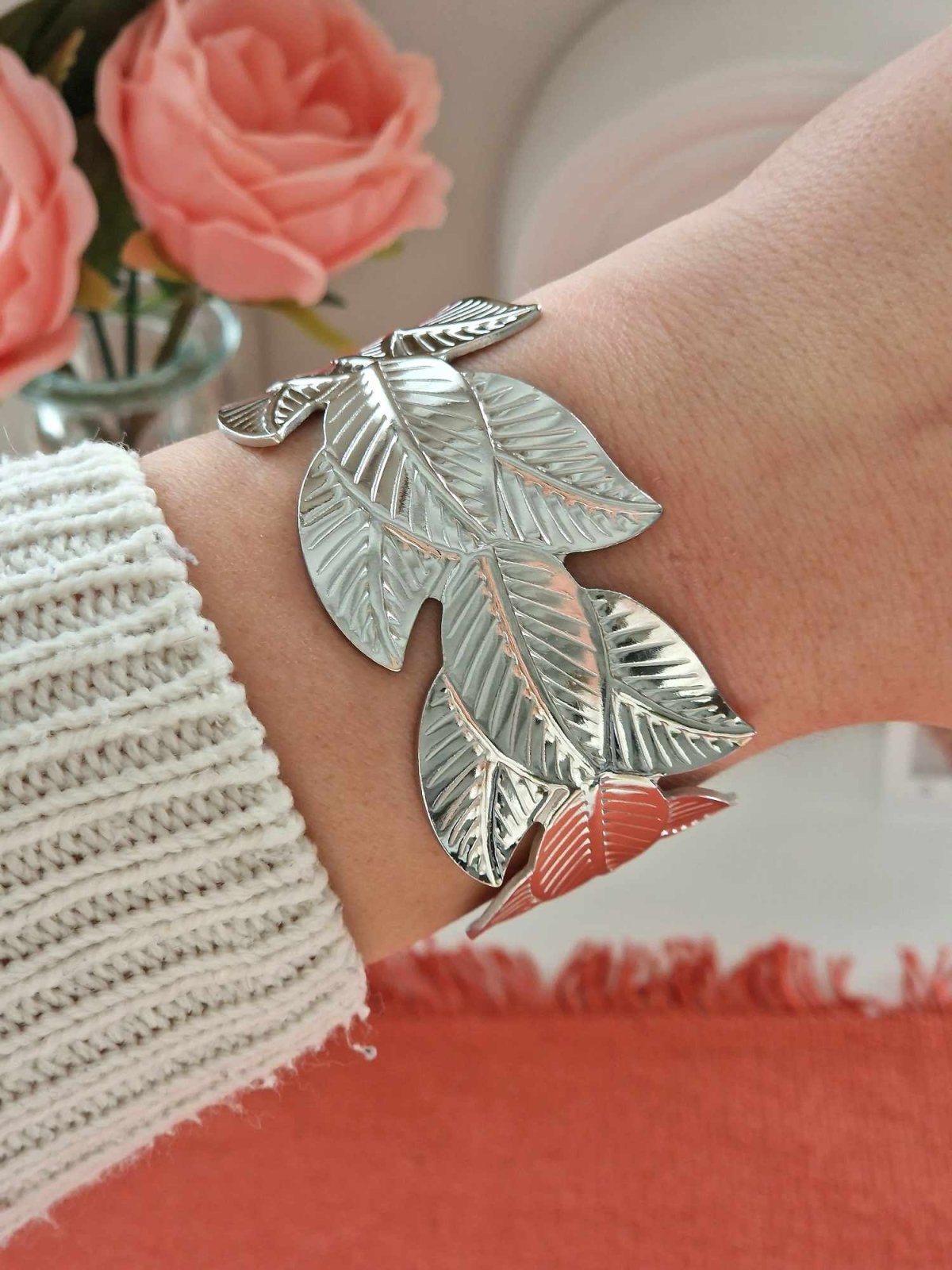 Bracelet manchette BLOOM - malliacreation