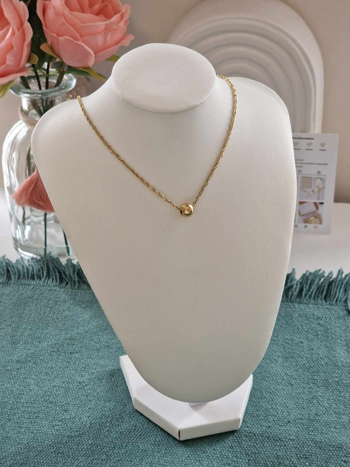 Collier BOLA - malliacreation