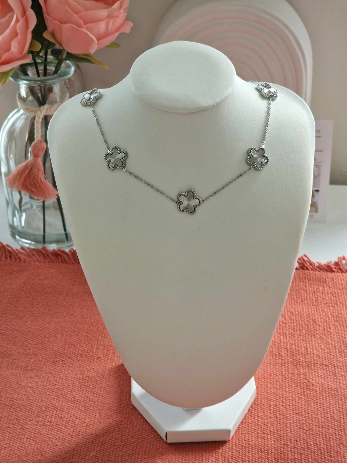 Collier FLORA - malliacreation