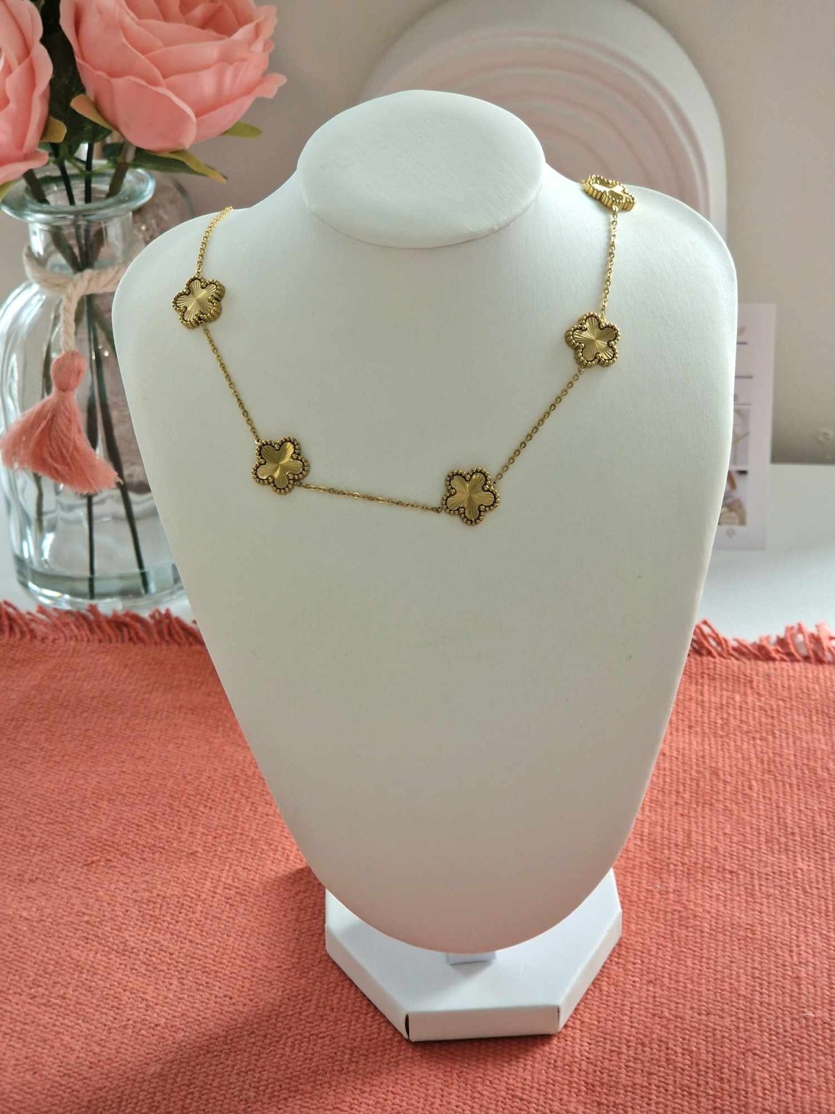 Collier FLORA - malliacreation