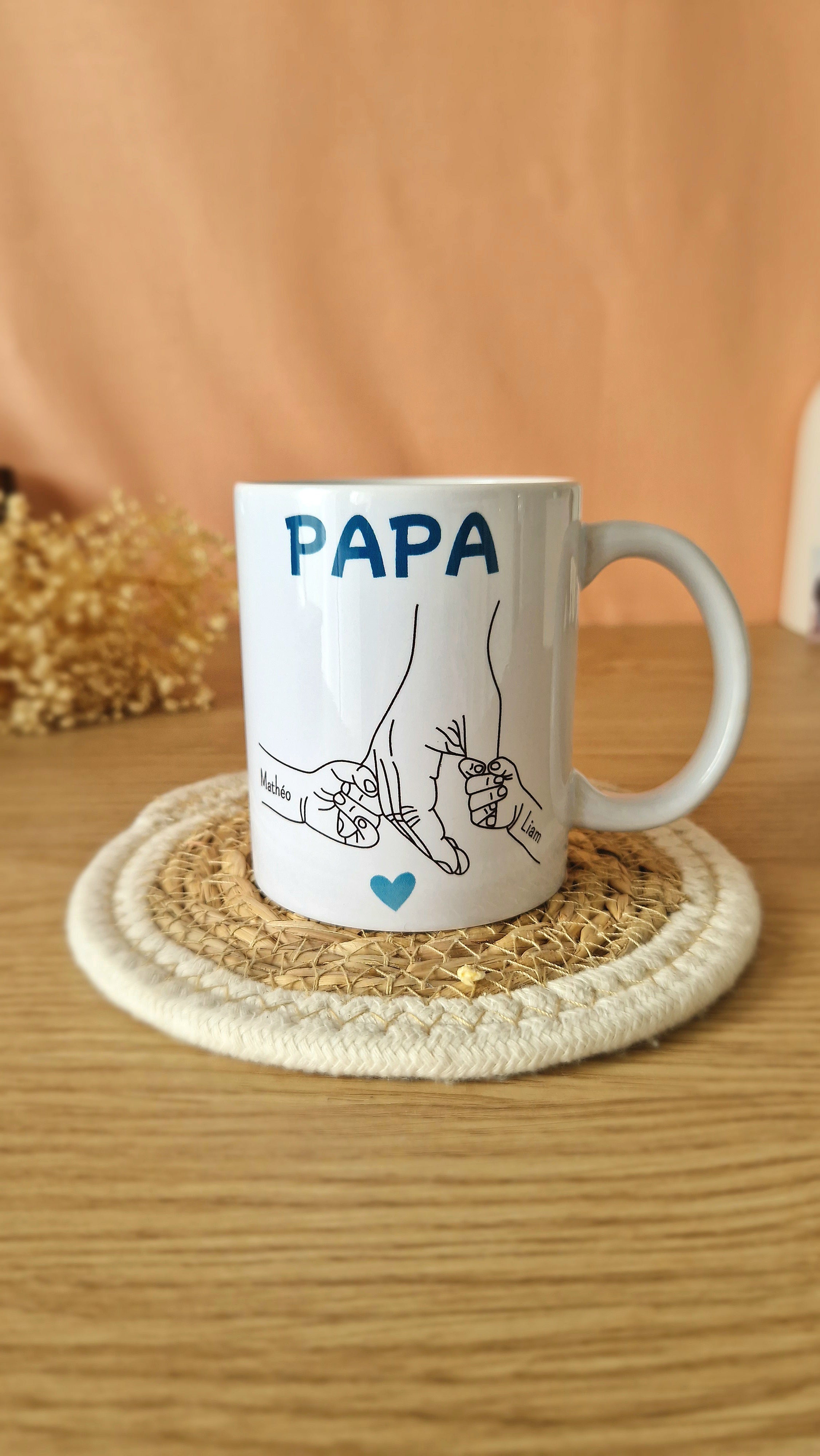 Tasse personnalisée - Main d'Homme